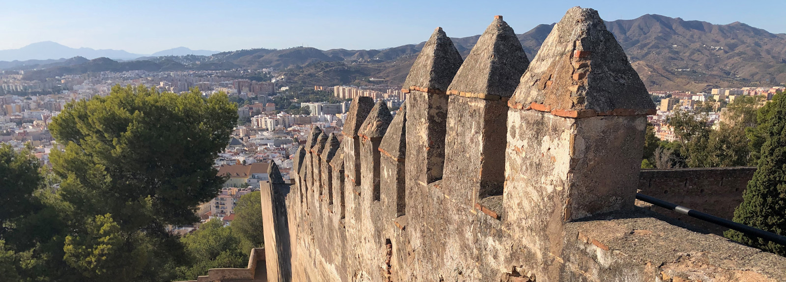 Málaga: Fæstningsværkerne Alcazaba og Castillo de Gibralfaro